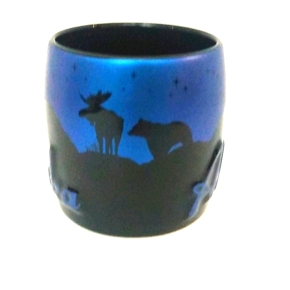 ALASKA MIDNIGHT SKY AMERICAWARE COFFEE MUG 20oz. - Picture 4 of 9